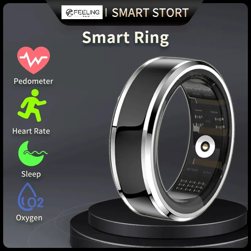 M1 Smart Rings Intelligent Sleep Monitoring 50M Waterproof  swim Multifunctional Health Care Sports Ring Fitness Health Tracker
