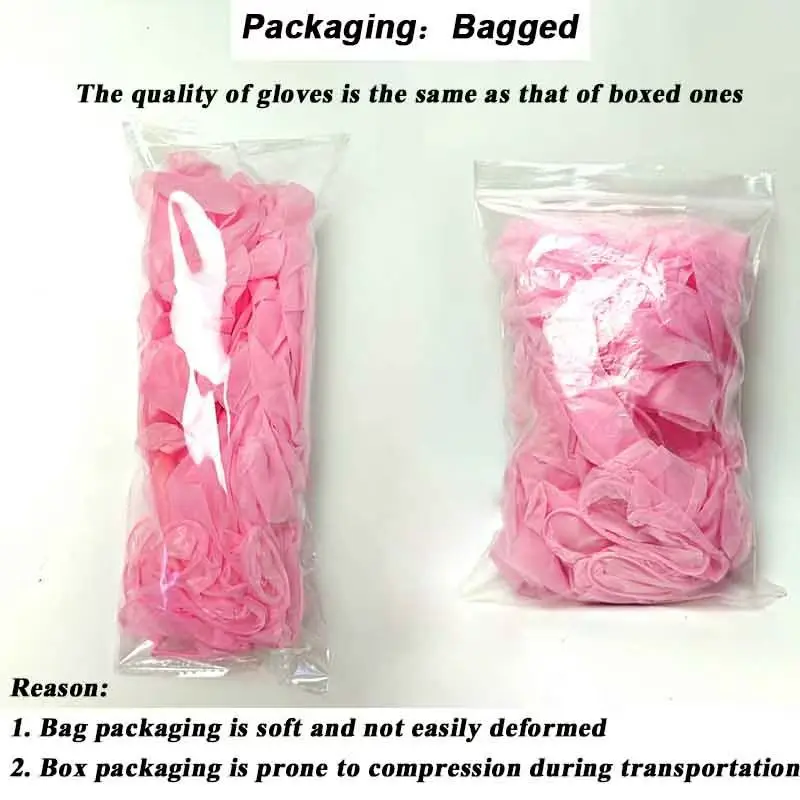 20/50/100PCS Pink Nitrile Gloves Household Cleaning Gloves Kitchen Bathroom Cleaning Tools Manicure Hairdressing Accessories 6