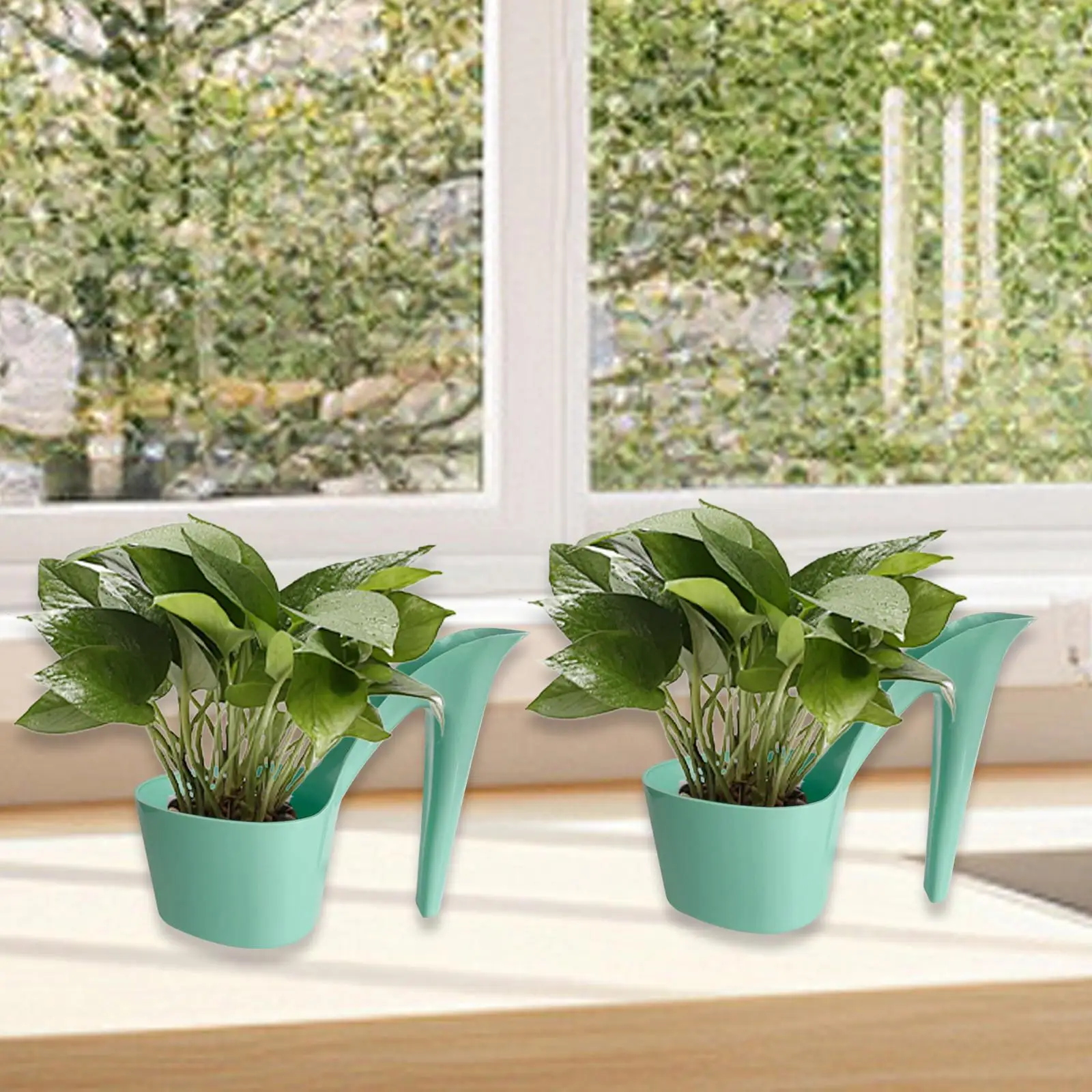 2 Pieces Flowerpots Bookshelf Decor Garden Tabletop Ornament Lady Shoe Shape Craft Making Tool Indoor Outdoor Succulent Planter