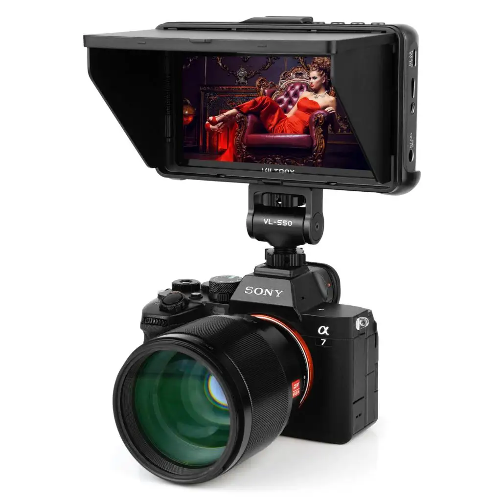Portable HD Director Monitor 5.5-inch Touch Screen For Outdoor indoor Photography Vlogging Filmmaking TV Creating VILTROX DC-550