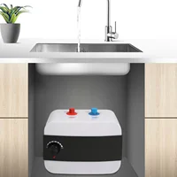 Chauffe-eau électrique Compact 6L 1,5 kw, étanche IPX4, en acier inoxydable, 30-65 ℃   220V pour salle de bain cuisine sous évier 2