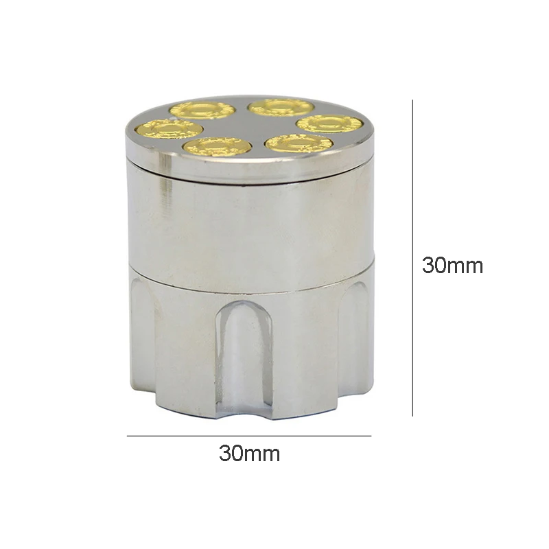 30mm Bullet Shape Herbal Herb Tobacco Grinder herb grinder tobacco grinder Crusher Mini Smoke Grinder Herb Tobacco Cute Cigar Crusher