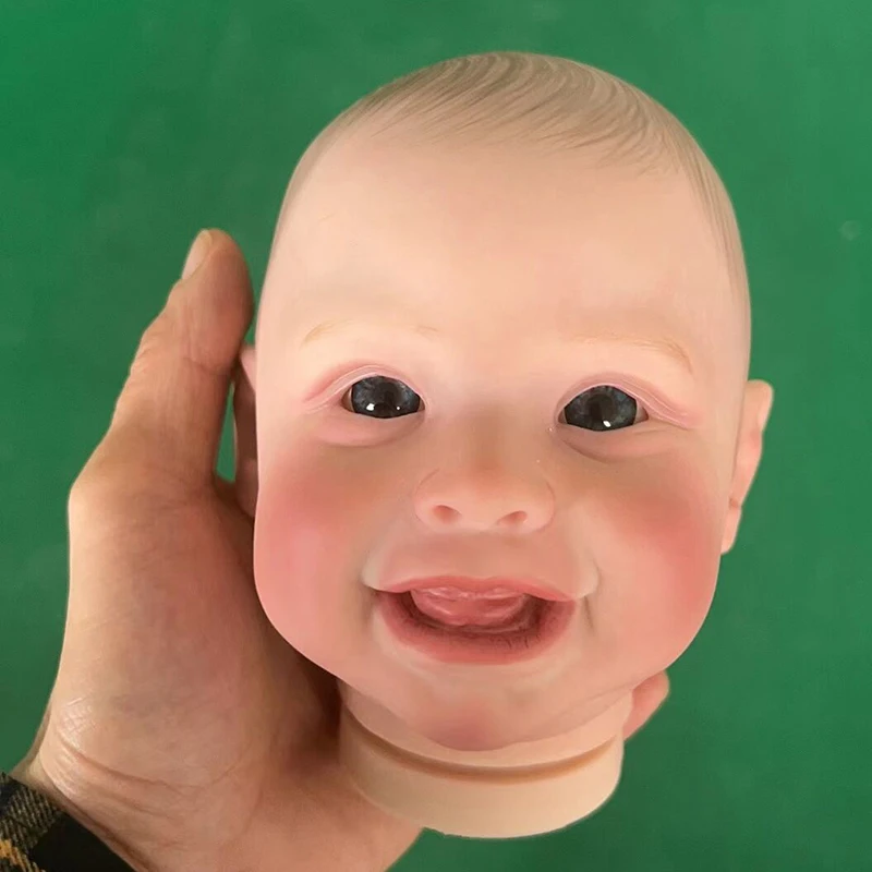 

19inch Already Painted Reborn Doll Parts Harper 3D Painting with Visible Veins Cloth Body Included Drop Shipping