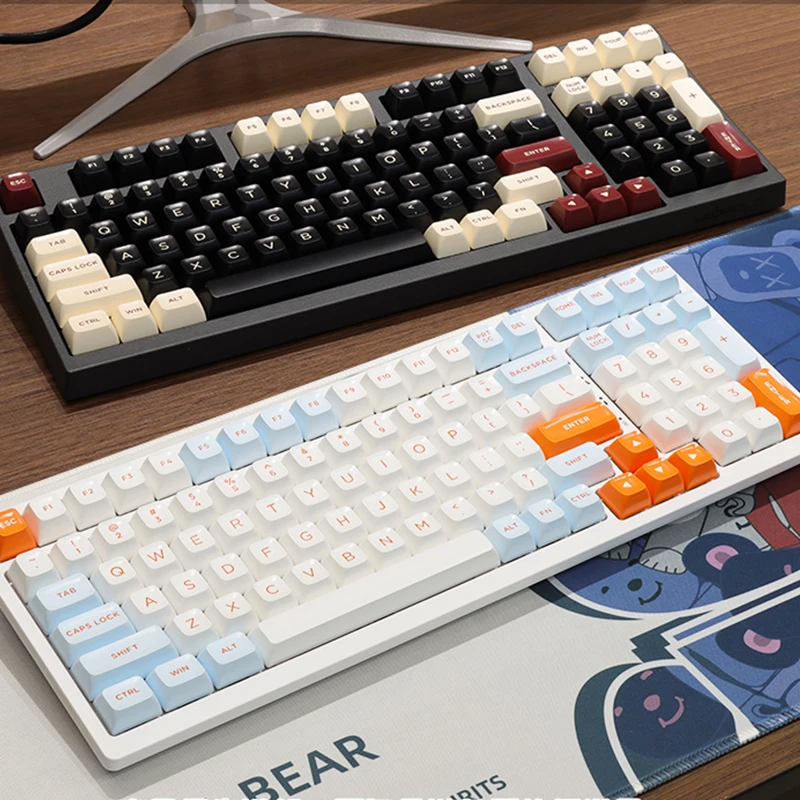 Gmk Double Shot Pbt Keycaps Roma Key Cap Asa Perfil para Cherry mx Switch Gaming Teclado Mecânico 148 Teclas - Imagem 5