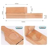 A50I Wooden Tostonera Plantain Press With Handle,2 In 1 Wood Reusable Plantain Press Smasher,Portable Plantain Press 6