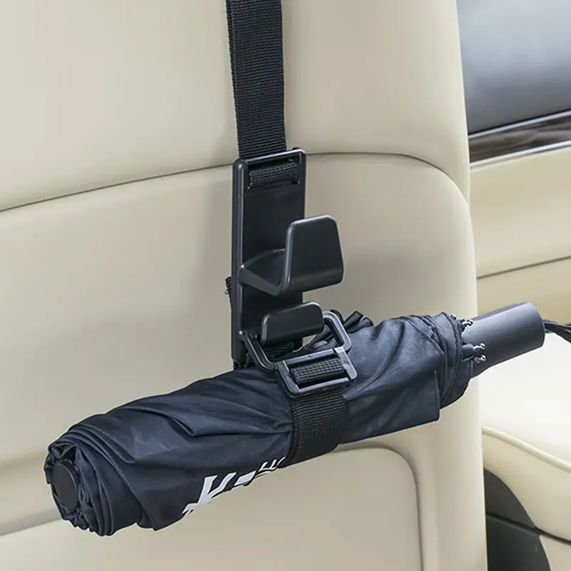 FrontTech 2Pcs Car Back Seat Hook, Universal Auto Vehicle Back Seat  Headrest Hanger Holder Hook for Bag Purse Cloth Grocery, car hanger