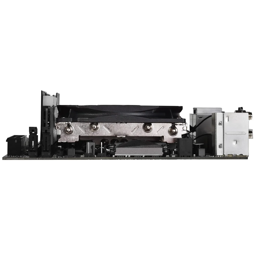 Radiador de Cpu Id-cooling Perfil Baixo Super Slim Heatpipe 9cm 1u para Chassis a4 Lga1700 1200 Am4 Altura 30 mm - Imagem 6