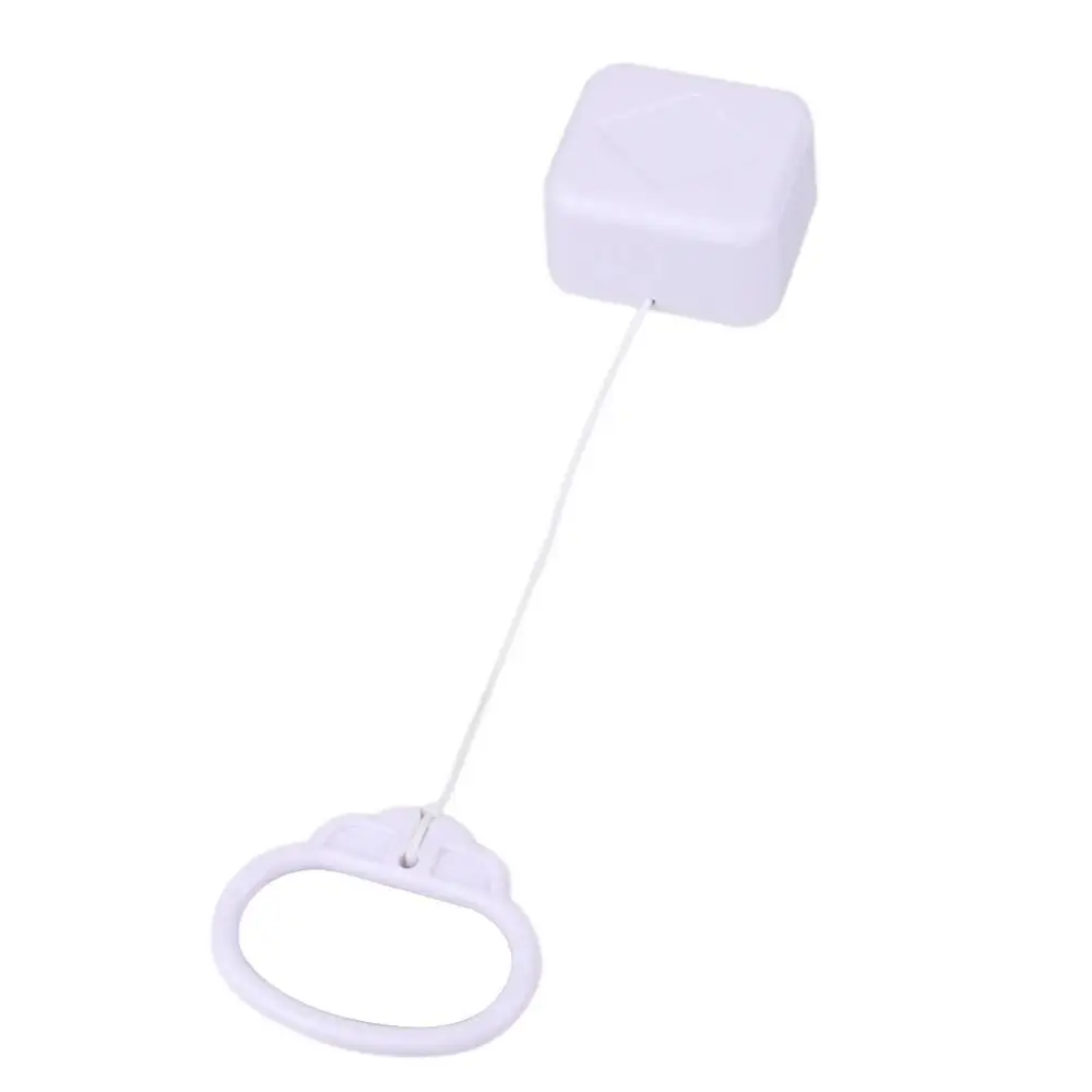 Creative Simple Pull Ring Music Box ABS Mini Eight-tone Ring Rope White DIY Baby Toy Bed Ringtone