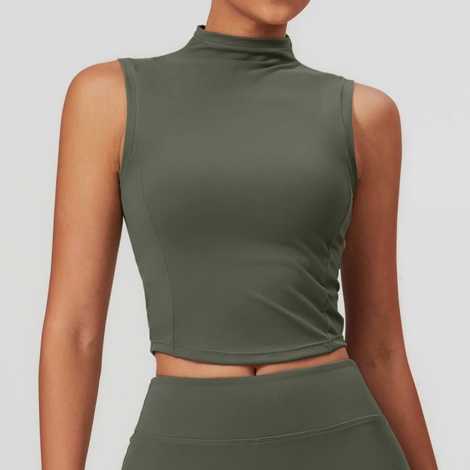 New Summer Women's Sports Vest Sleeveless ruched Slim-fit Quick-dry Sports Tops Running Shirt Sexy Gym Yoga Tank Top