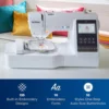 SE700 Sewing & Embroidery Machine, 103 Built-in Stitches, Computerized, 4" x 4" Hoop Area, 3.7" Touchscreen Display, USA 3
