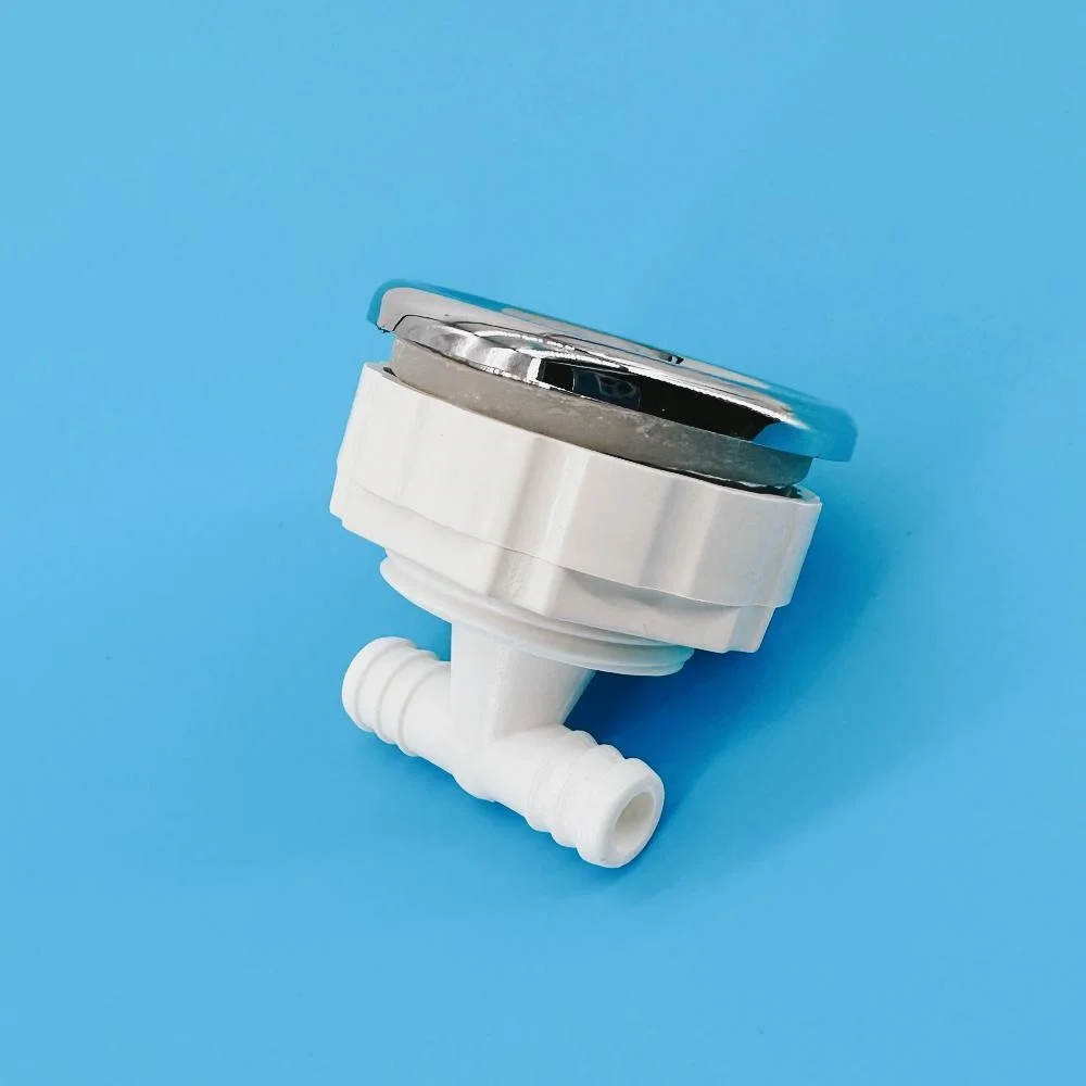 52mm Cover 11.5mm Water Massage Bathtub Shower Jet Nozzle ABS Cover Round Five-hole Needle Nozzle Nylon Base Bathtub Jet