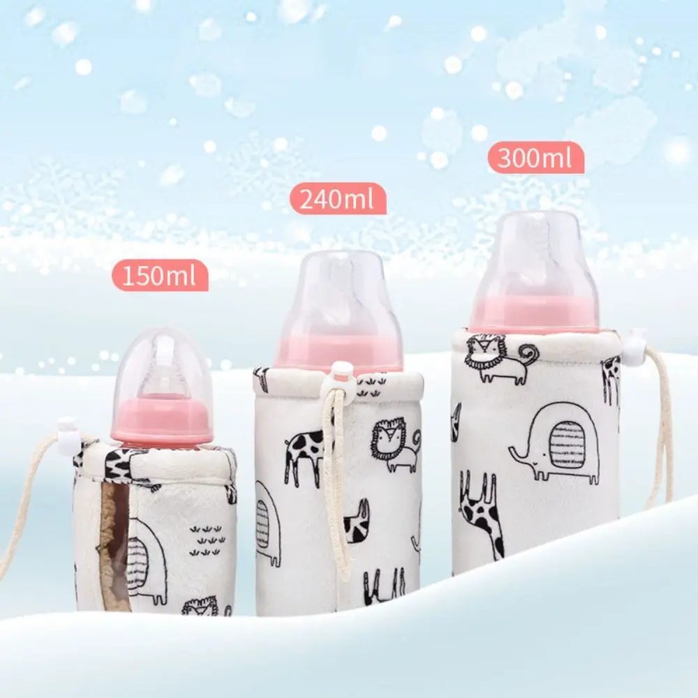 Insulation Bag Baby Feeding Milk Warmer Baby Bottle Stroller Hang Bag Mommy Clutch Bag Bottle Holder Stroller Accessories