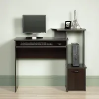 Beginnings Collection Computer Desk For Residential Use, Non Residential Use - Cinnamon Cherry Finish, Transitional 2