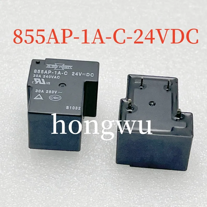 

100% оригинальное новое 2 шт. реле 855AP-1A-C-24VDC 30A 4 контакта