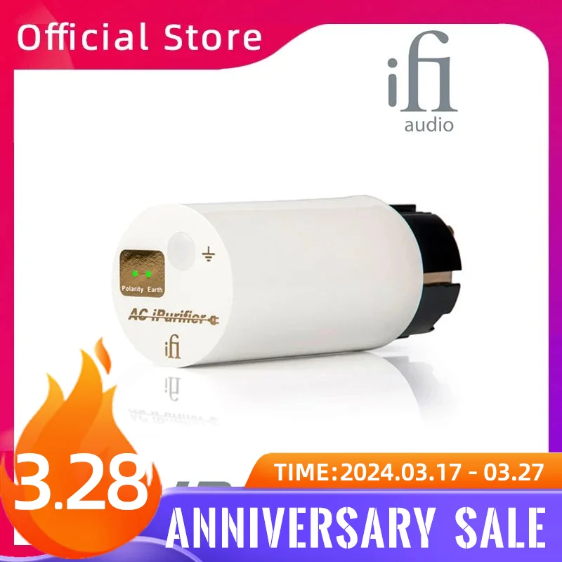 Ifi Ac Ipurifier Anc Intelligent Active Noise Reduction Filter Power Purifier Audio Hifi Plug Protezione Contro Le Sovratensioni Messa A Terra Di Sicu