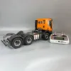 1/14 RC Tractor Truck 6x4 Metal Chassis Remoted 2-Speed Transmission Cars Model Motor Servo ESC Painted Vehicle Toys TH23190 4
