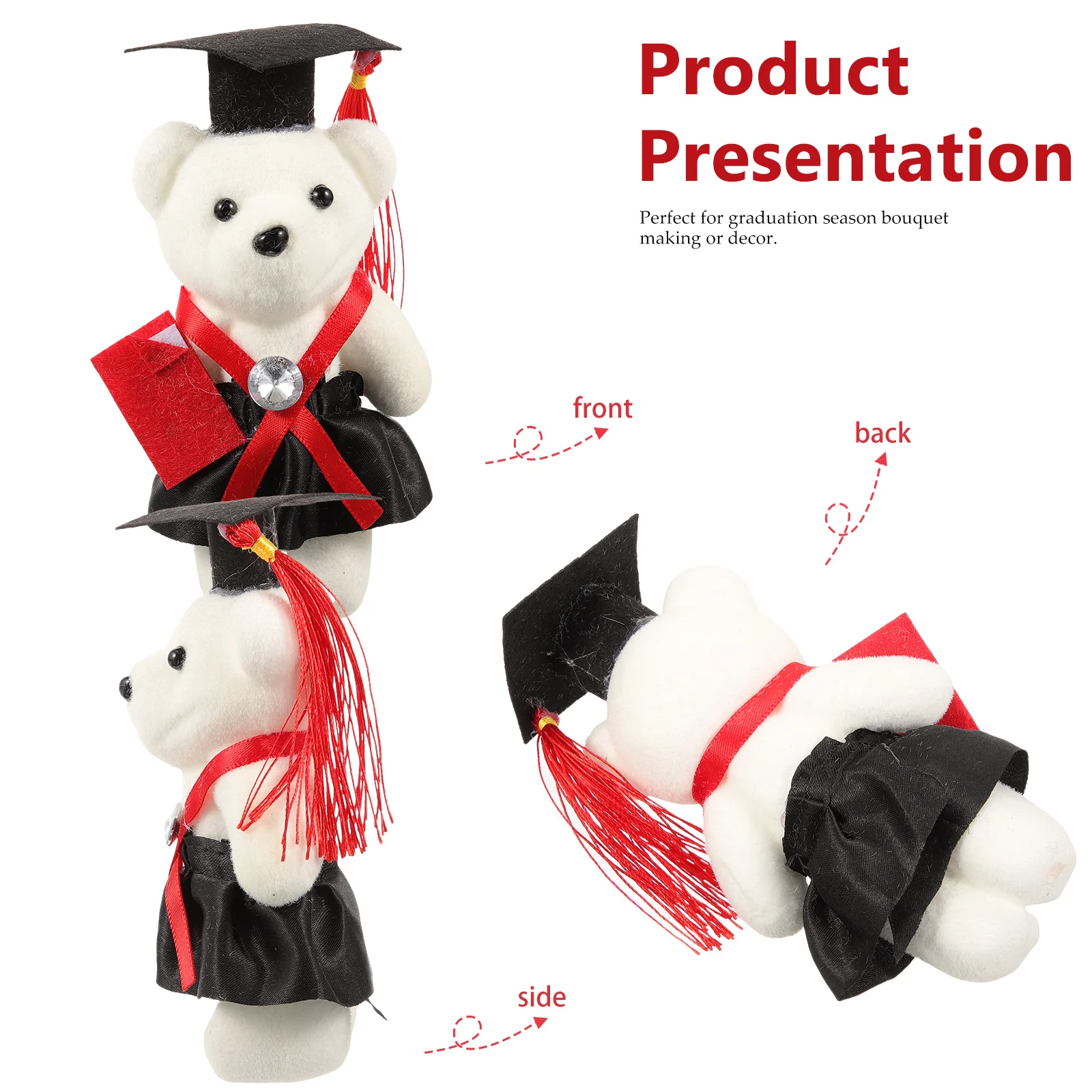 Рисунок 3 - декоративные шапочки из пеноматериала