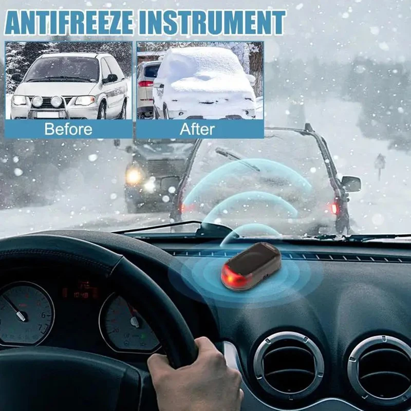

Snow Plow Antifreeze Car Electromagnetic Molecular Windshield Snow Removal Window Glass Microwave Deicing Anti-ice Instrument