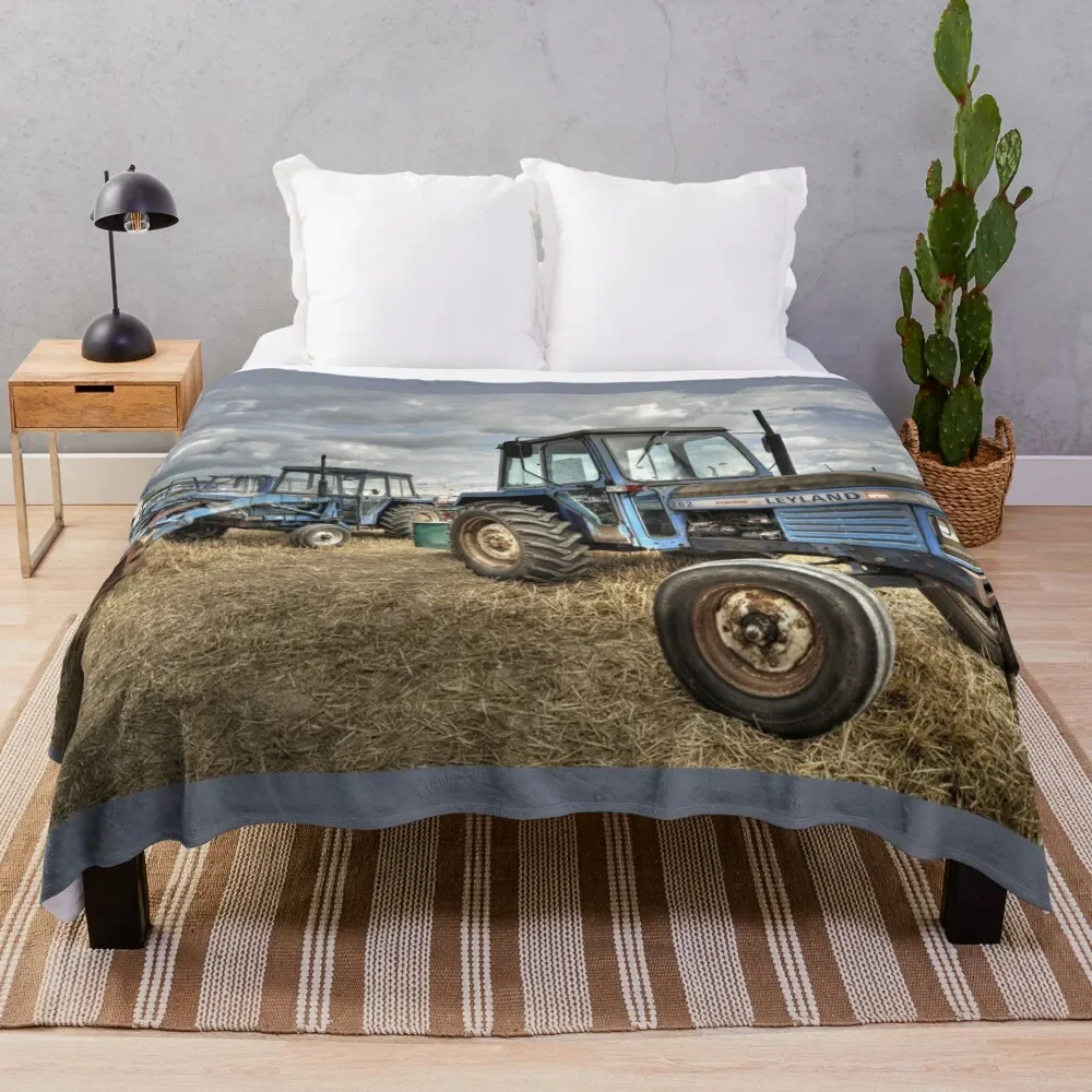 

Leyland Tractors Throw Blanket Luxury Brand Kid'S Blankets