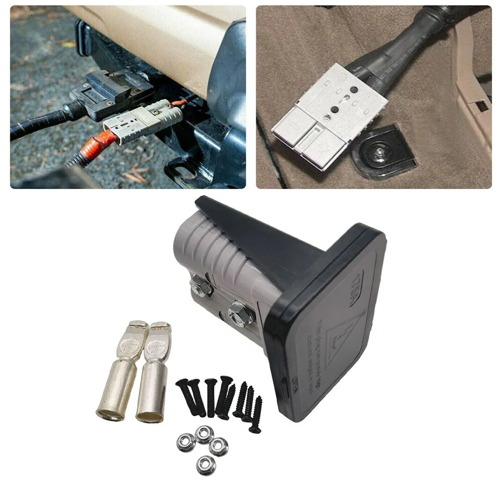 

For 175A For Anderson Plug Connector Flush Mount Bracket Panel Cover For Caravan For Anderson Connector Plug Panels
