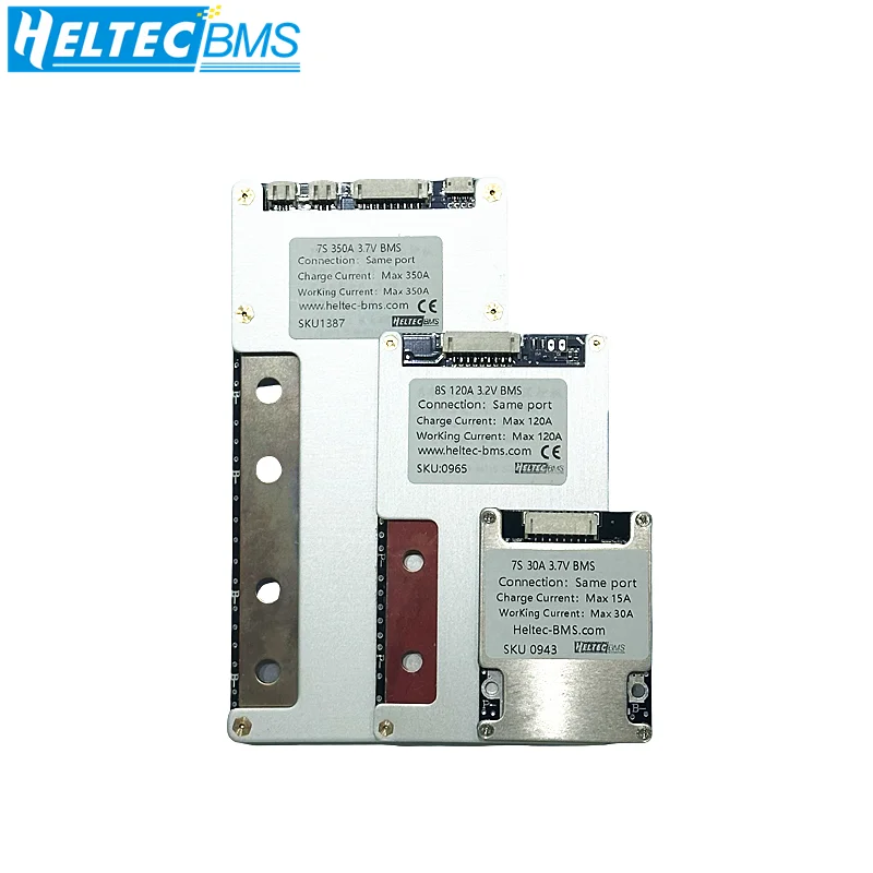 Heltecbms bms 8s 24v lifepo4 리튬 배터리 bms 6s 7s 30A 50A 60A 80A 120A 200A 300A 350A 균형..