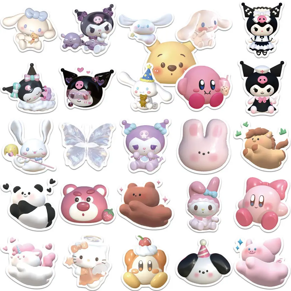 10/50/100pcs Cartoon Kawaii Sticker for Planner Album Scrapbooking Stationery Waterproof Decals for Laptop Suitcase Kid's Gift 10/50/100pcs Cartoon Kawaii Sticker for Planner Album Scrapbooking Stationery Waterproof Decals for Laptop Suitcase Kid's Gift