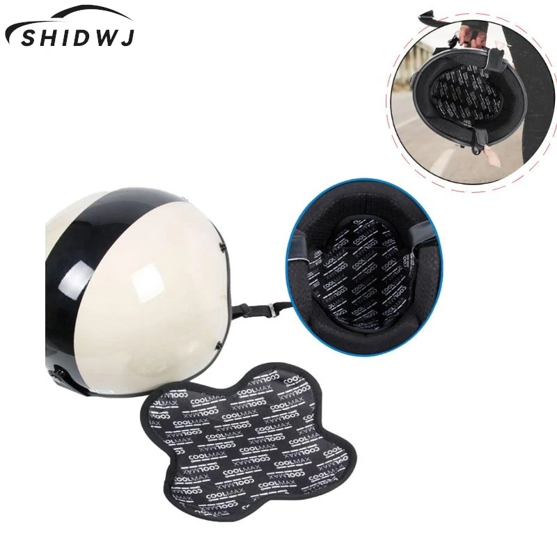 

1Pc Motorcycle Helmet Insert Liner Cap Cushion Pad Quick-Drying Breathable Sweat Wicking Helmet Insulation Lining Moto Cap Pad