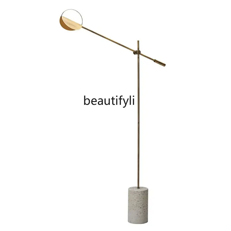 

Art Study Living Room Nordic Sitting Standing Bedside and Sofa Reading Light Luxury Floor Lamp
