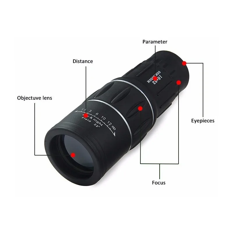 16x52 Night Vision Monocular 2