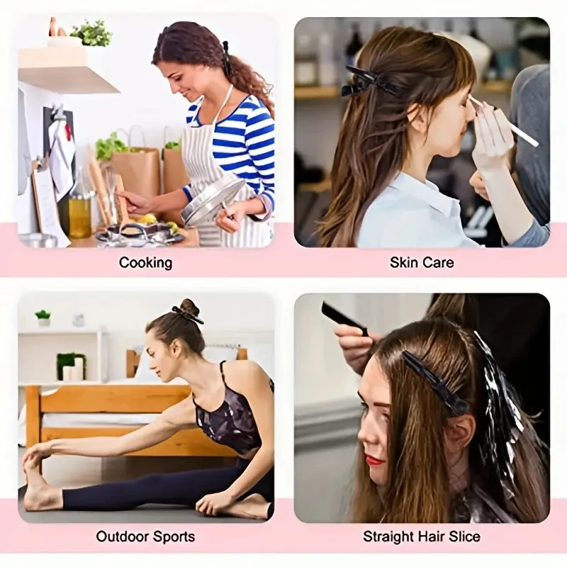 5-30pcs Alligator Hair Clip Plastic Nonslip