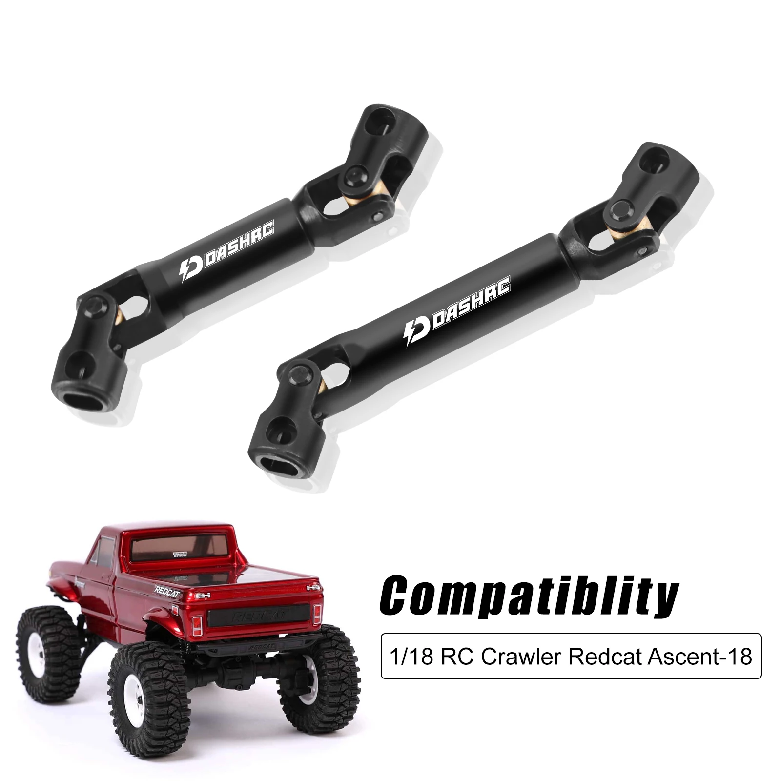 Arbre de transmission en acier 45# pour Redcat Ascent-18 RC