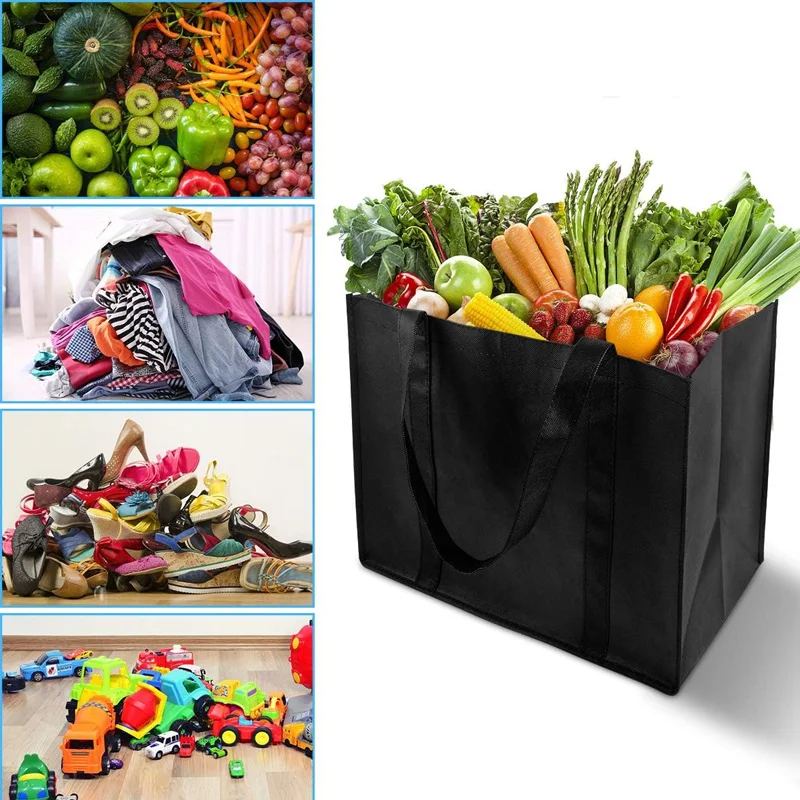 Sustainable High-Capacity Reusable Shopping Tote Bag