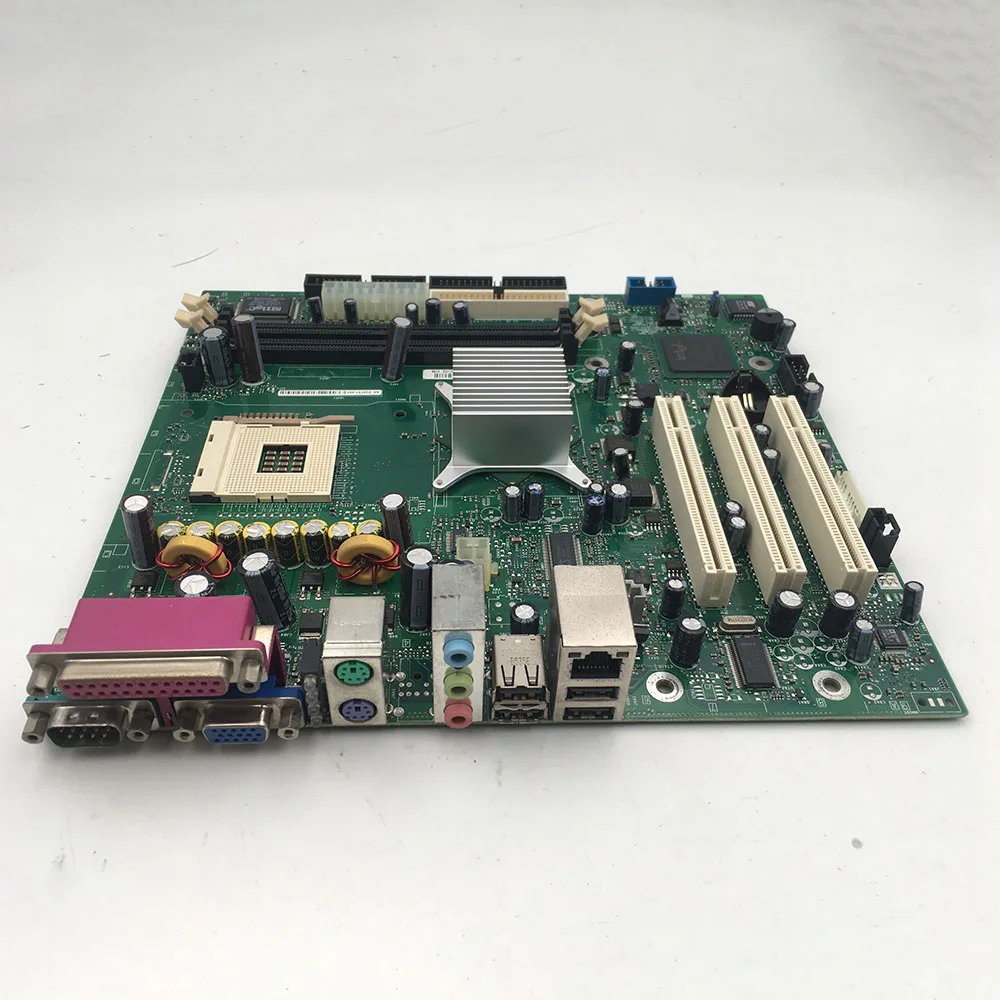Desktop PC Motherboard For DELL Dimension1100 3000 865 E210882 CF458 0CF458 CN-0CF458 LGA478 Mainboard 5 Desktop PC Motherboard For DELL Dimension1100 3000 865 E210882 CF458 0CF458 CN-0CF458 LGA478 Mainboard - Image 3
