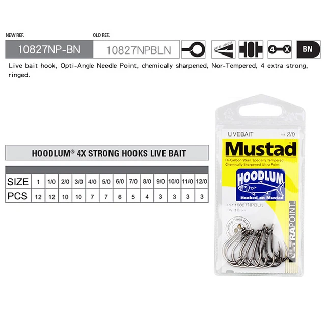 Original Norway Mustad Hooks 10827 Sea Fish Hook 4X Strong Pesca Live Bait  Barbed Iron Board Fishhook Jigbait Angeln Claw Anzol - AliExpress