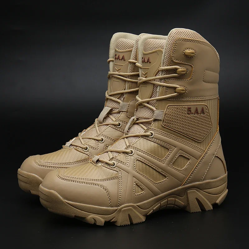 Men Safety Shoes Work Boots Desert Boots Outdoor Hiking Shoes