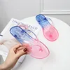 Summer Fashion Women Crystal Slippers Home Indoor Deodorant Anti-Slip Flip Flops Outdoor Beach Transparent Sandals Girls Slides 4