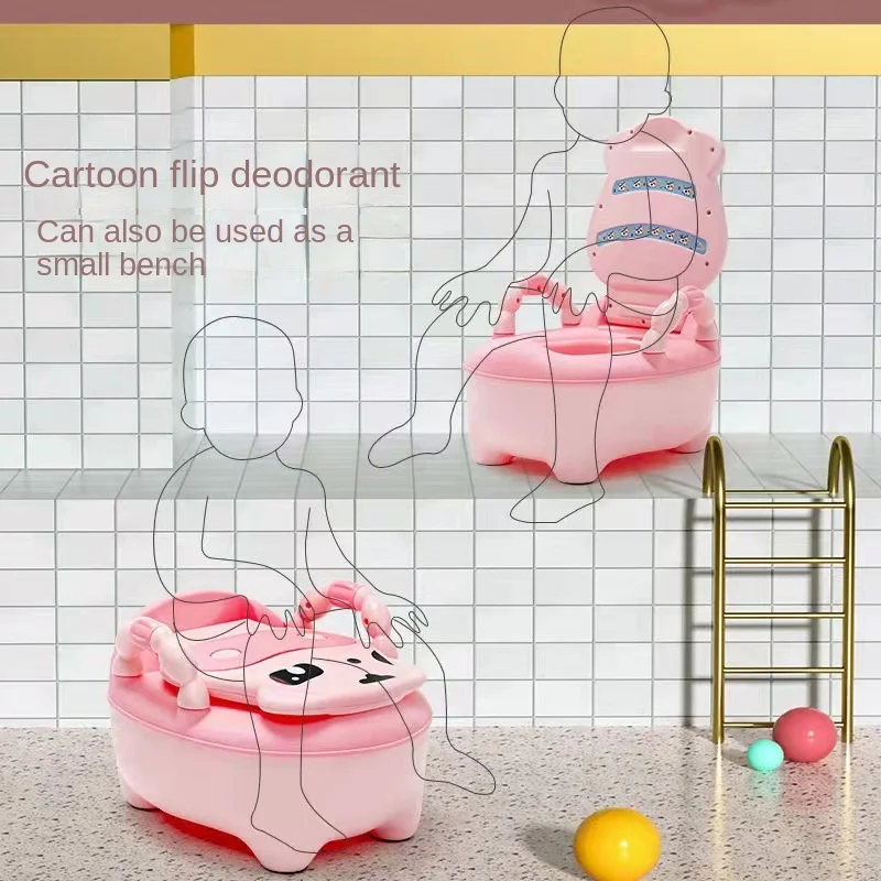 Cute Cow Portable Potty Portable Baby Toilet Potty Training Seat Child Pot Training Girls Boy Kids Chair Toilet Seat Pot children toilet seat