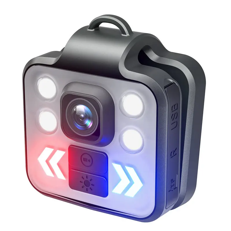 Led Portátil Esportes ao ar Livre Câmera Lanterna Mini Corpo Câmeras de Gravação Pequenas Auto-proteção w8