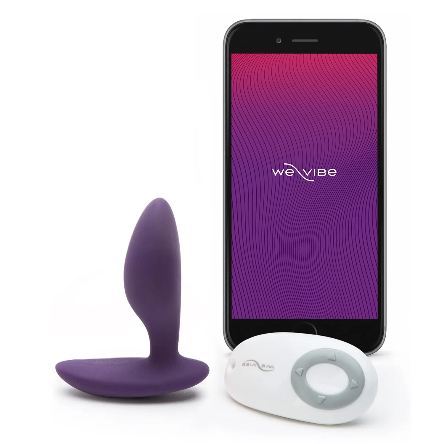 

Ditto by We-Vibe Rechargeable Bluetooth Vibration Plug with Wireless Remote Control