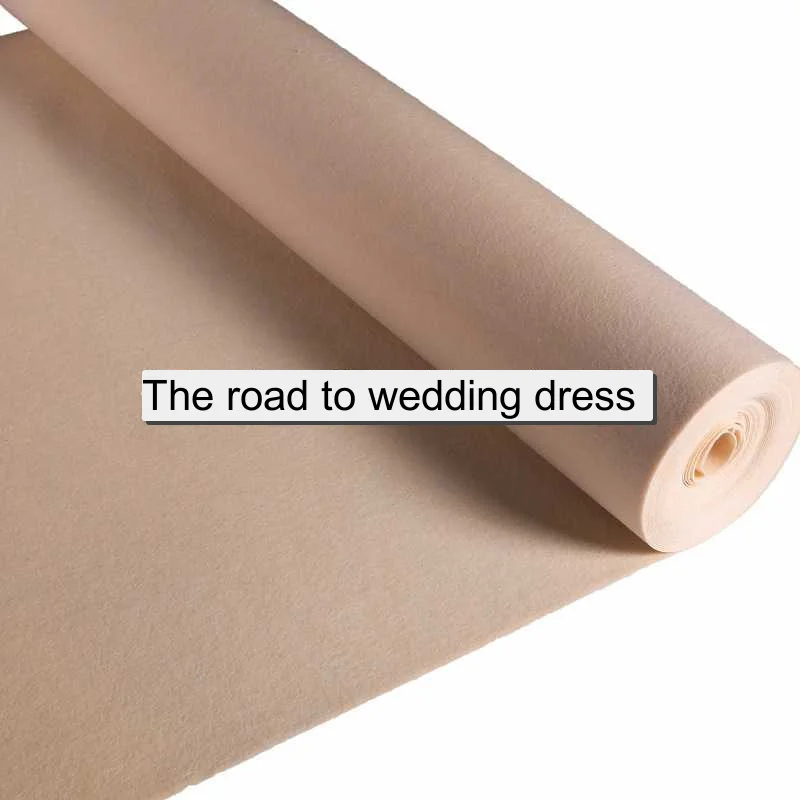 

Wedding decoration color celebration t-stage camel disposable carpet