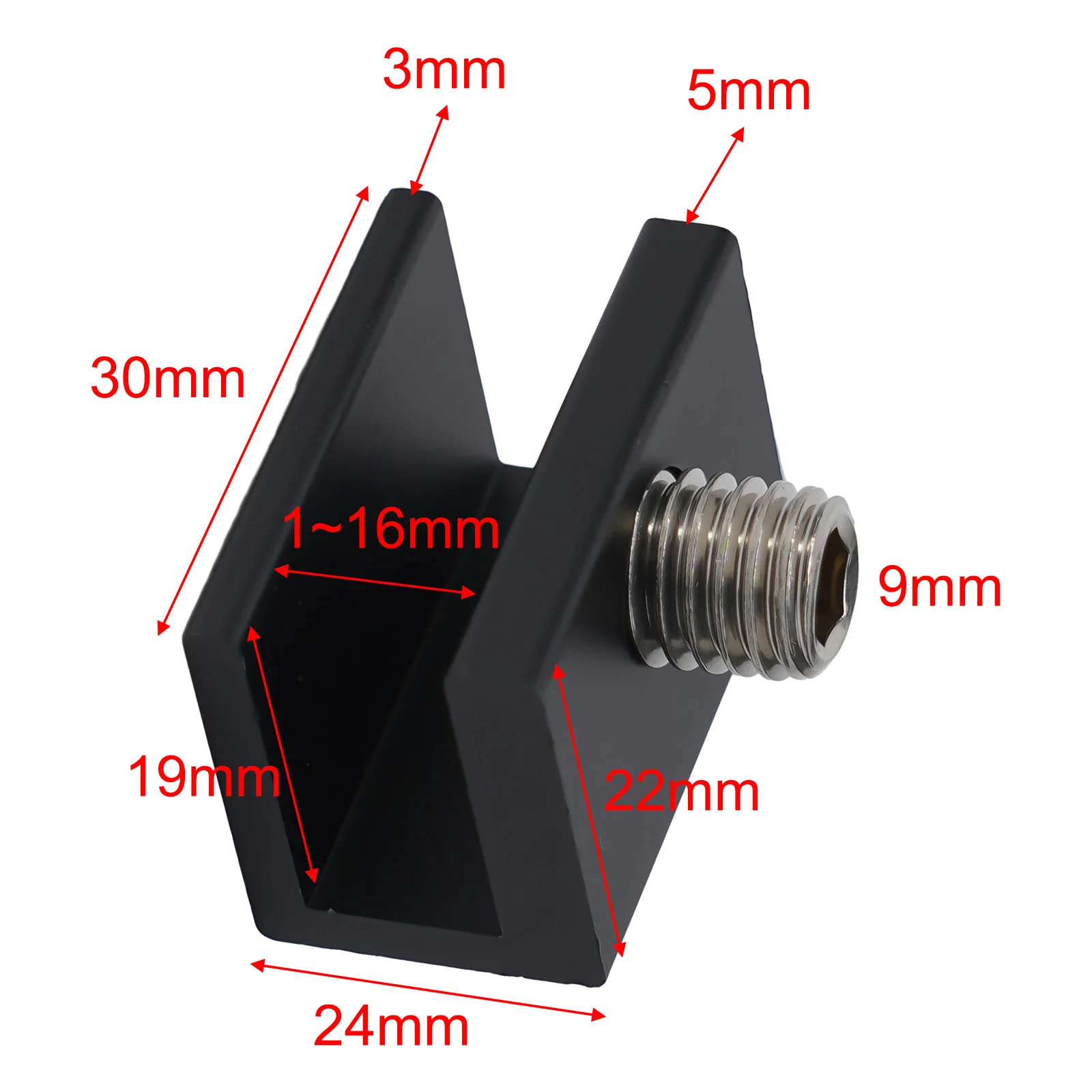 

Tool Lock Stopper And Pets Anti-theft 30*24*22mm Adjustable Aluminum Door Lock Lock Stopper Durable High Quality