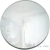 Round Acrylic Mirror Tray 8inch Circle Mirror Plate Decor Accessory for Wedding Baby Shower Birthday Centerpieces Decor 3