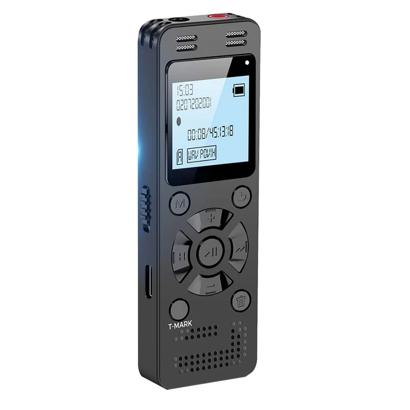 

32GB Audio Recorder For Lectures Meetings Voice Activated Recording Device Audio Recorder With Playback,Password