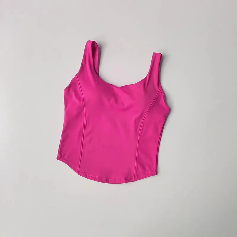 Women's fitness sports jacket, short shirt, beautiful back, for running, shock absorber, gathering and slimming, feeling bare, worn.