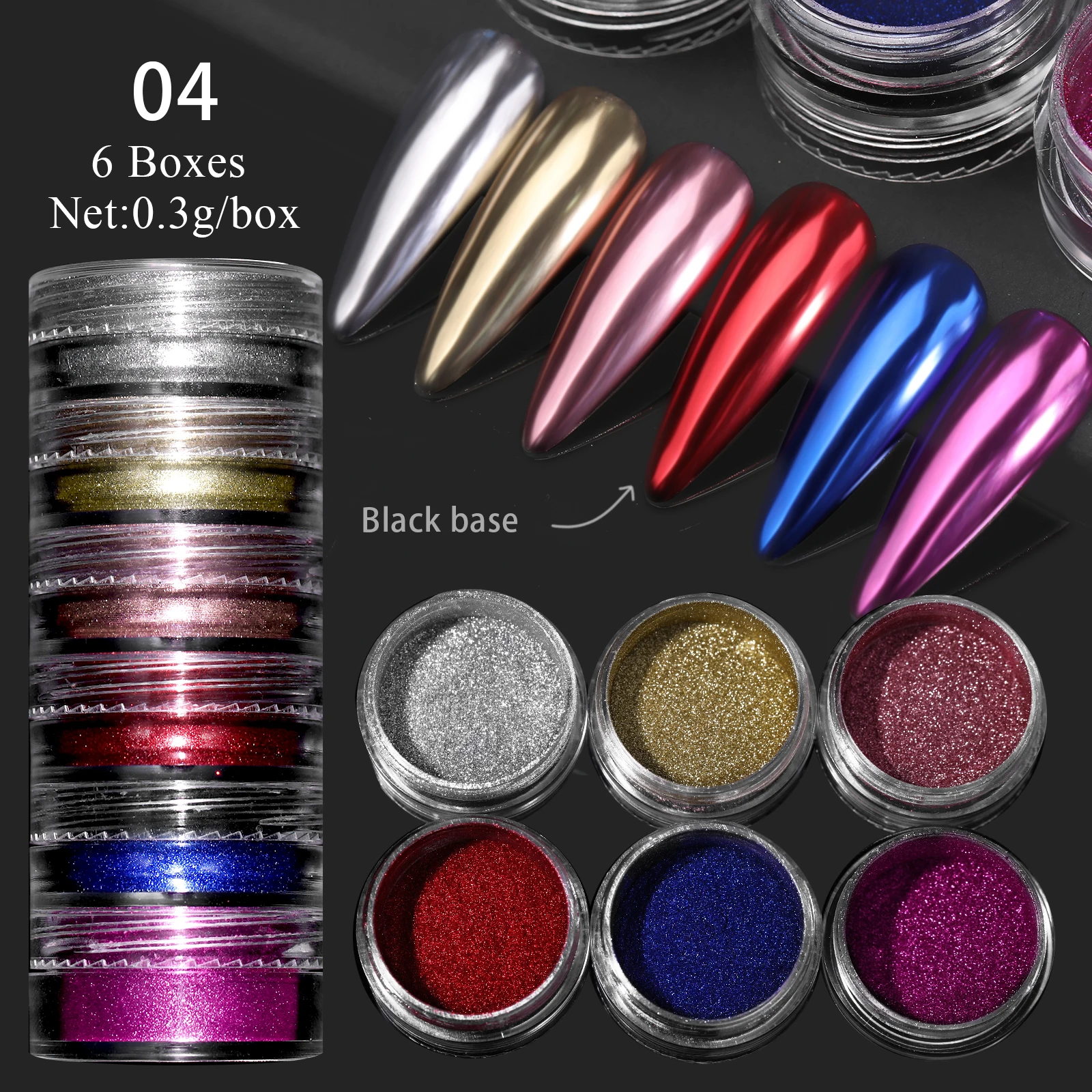 6 Boxes Powder 04
