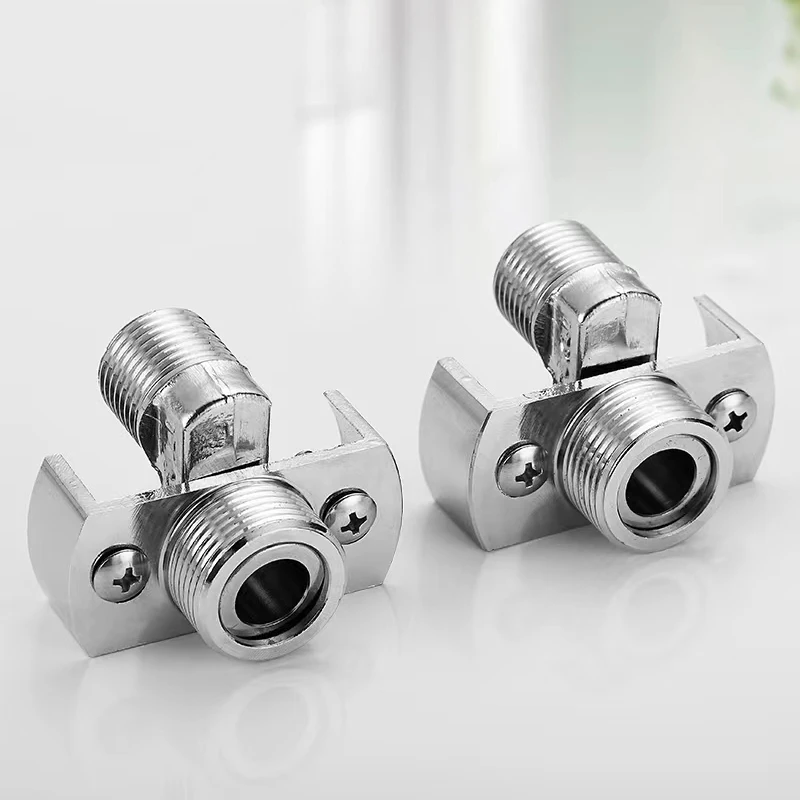 Universal shower angle curved foot curved eccentric elongation variable diameter shower accessories conversion crank foot