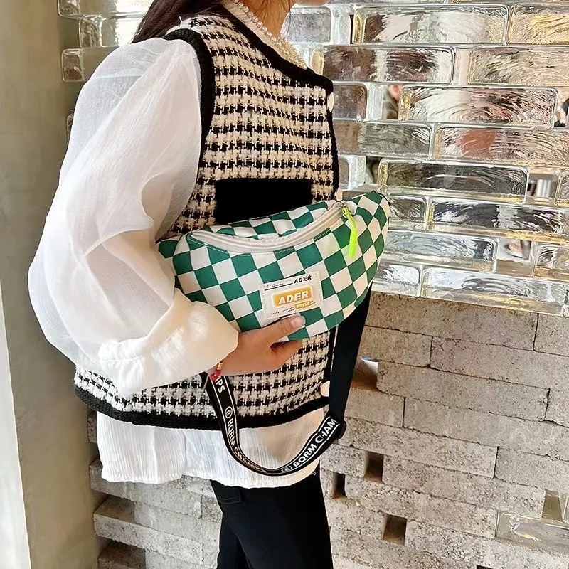 Checkered Mouse Belt Bag