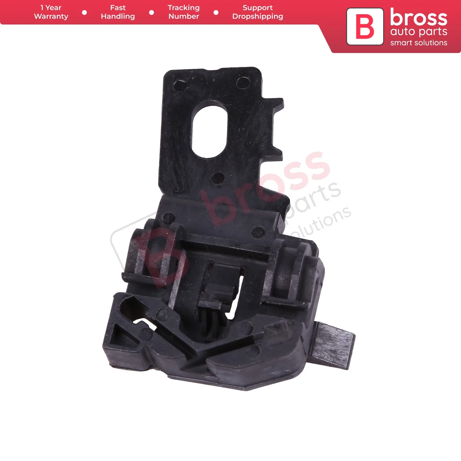 

BWR806 Electrical Power Window Regulator Clip 2 Front Right Door for Nissan Primera P12 2002-2008 Qashqai J10 2007-2010