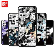 

Jujutsu Kaisen Gojo Satoru Manga Case for Oneplus 9 10 Pro 8 8T 9R Nord 2 N100 N10 CE N200 5G Matte Luxury Cover Black Silicone