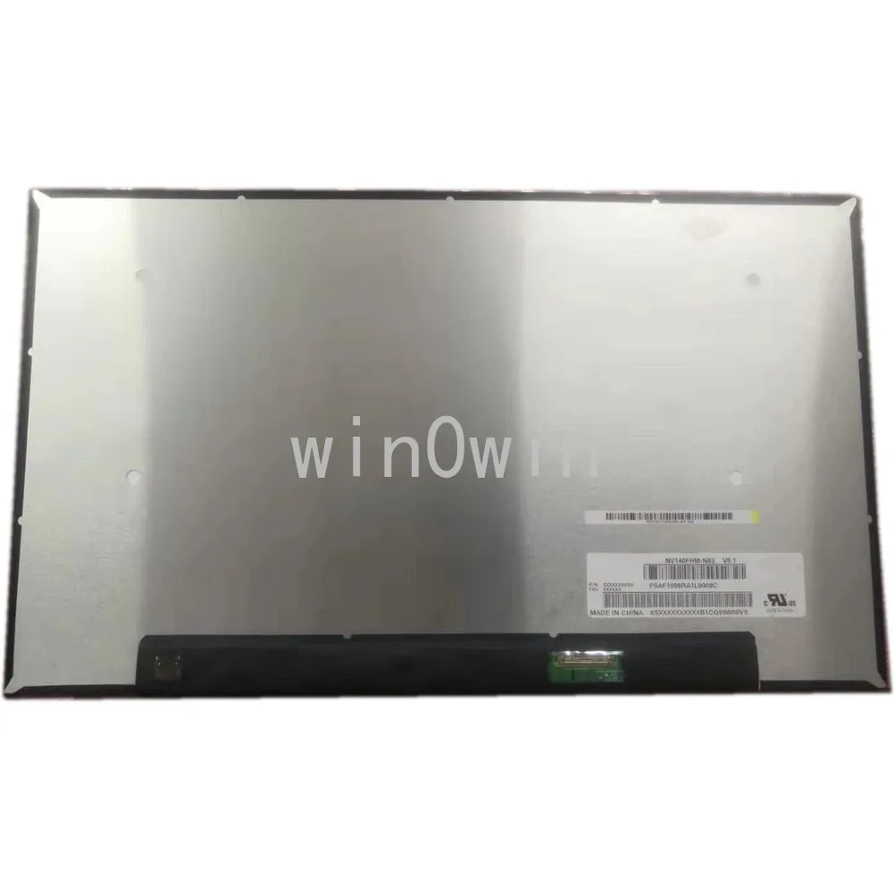 

NV140FHM-N63 V8.1 14,0 "FHD LED IPS панель экрана 72% NTSC